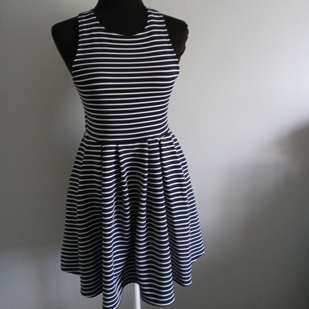 Dress Girls SO authentic American heritag size Large  With Pockets Sleeveless